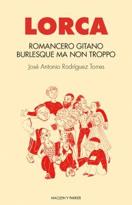 Romancero gitano burlesque, portada. Libros Prohibidos